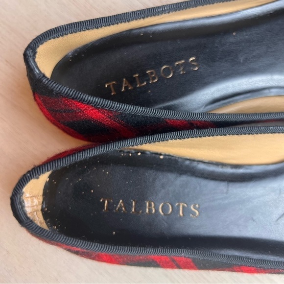 Talbots Jilly Buffalo Plaid ballet flats - Picture 3 of 13